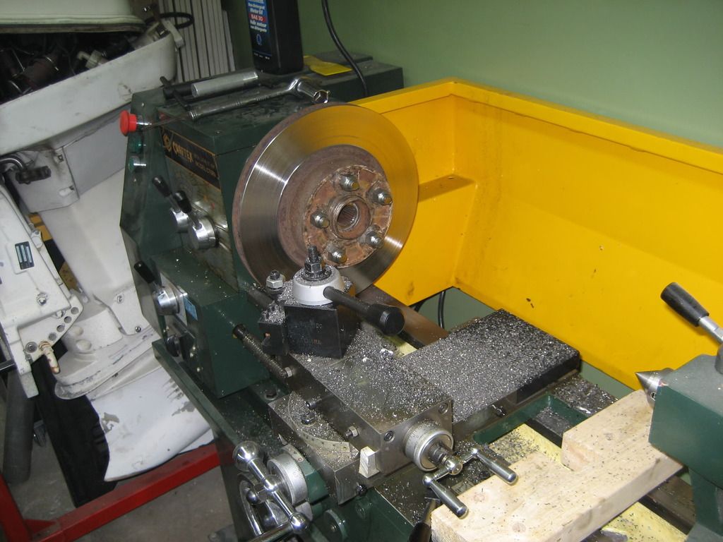 Turning my rotors on my lathe!!! Subaru Forester Owners Forum